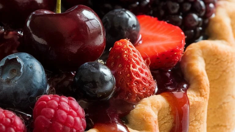 Cherry and Mixed Berry Pie - Featured