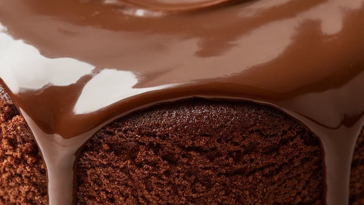 Chocolate Cake with Dark Chocolate Cream