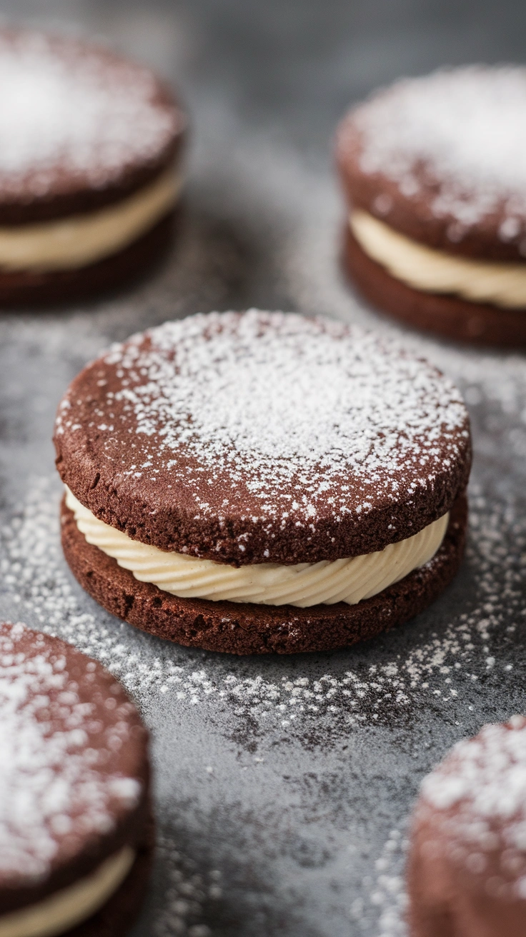 Soft-Baked Chocolate Cheesecake Cookies