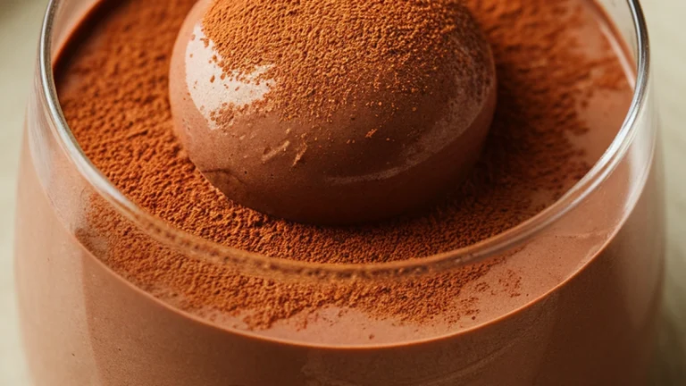 Chocolate Cream with Stevia - Featured