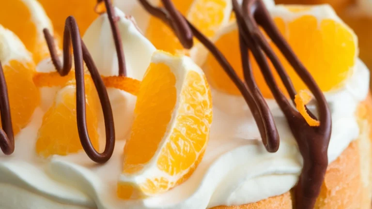 Chocolate Orange Hot Cross Bun Custard Trifle - Featured