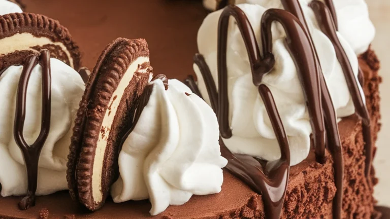 Chocolate Oreo Cheesecake - Featured