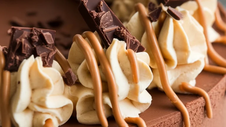 Chocolate Peanut Butter Ball Cheesecake - Featured