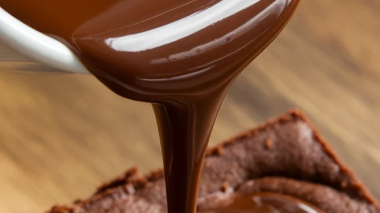 Chocolate Sauce with Cream and Butter - Featured