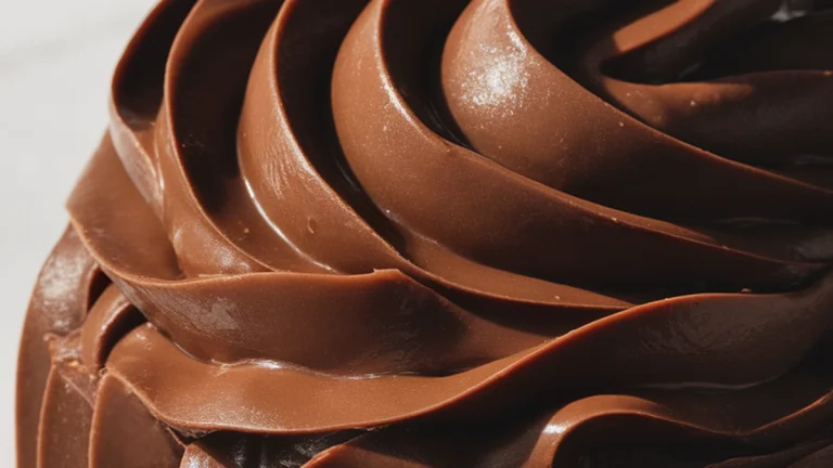 Chocolate Sour Cream Icing - Featured
