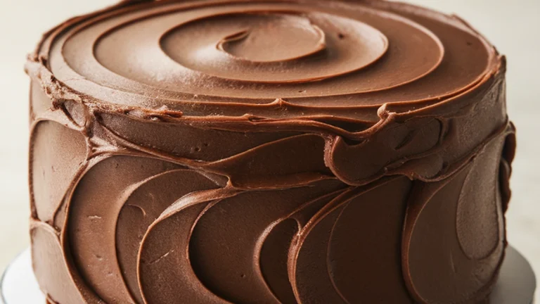 Chocolate Vanilla Frosting - Featured