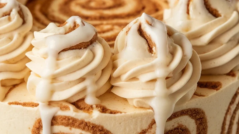 Cinnamon Roll Cheesecake - Featured