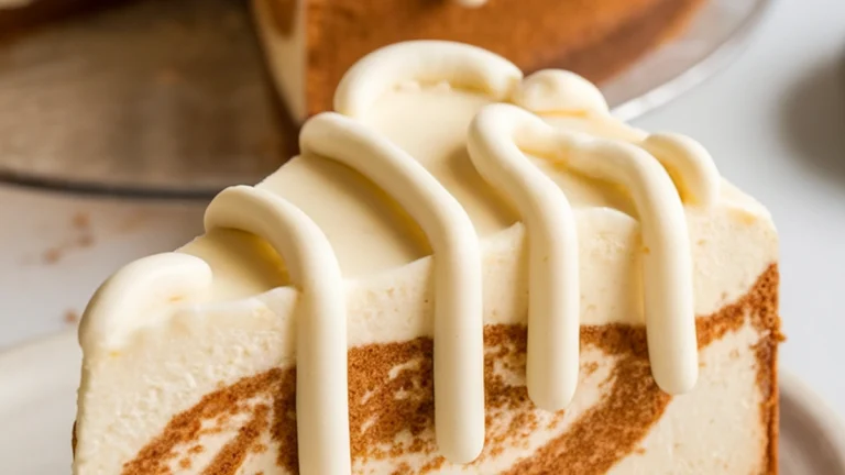 Cinnamon Roll Cheesecake - Featured