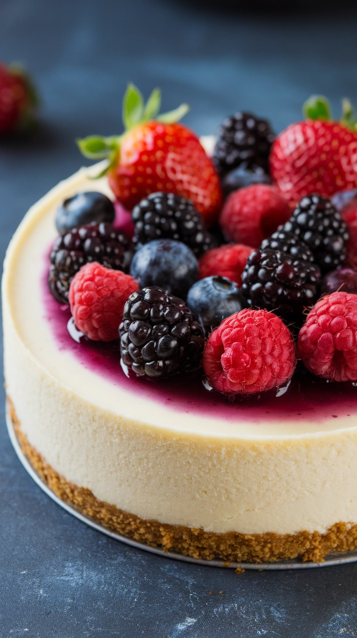 Classic New York-Style Cheesecake