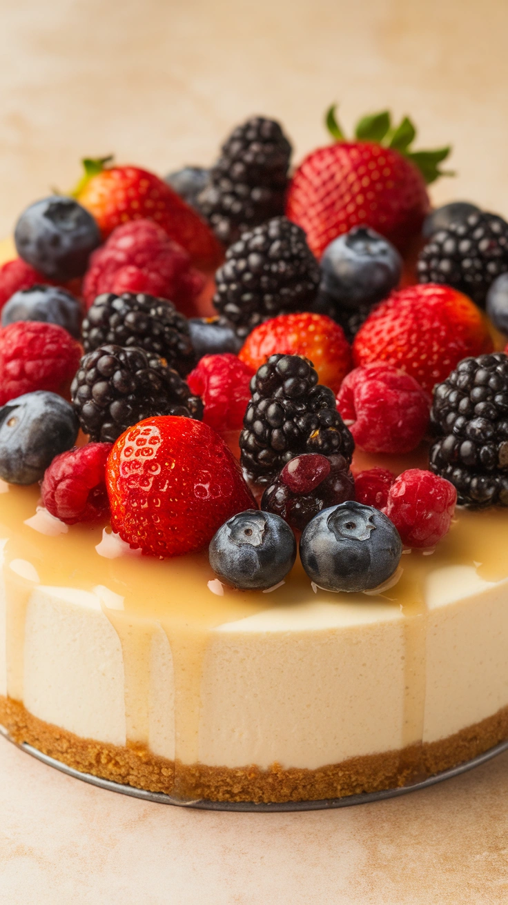 Classic Vanilla Bean Cheesecake