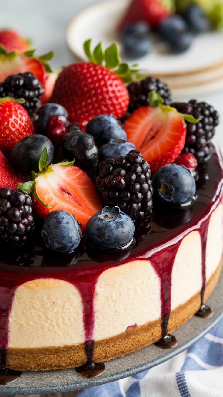 Classic New York-Style Vanilla Cheesecake