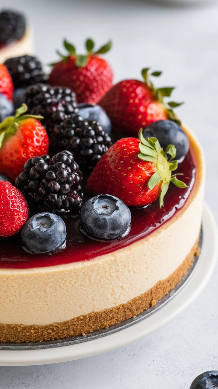 Beginner's Classic Vanilla Cheesecake