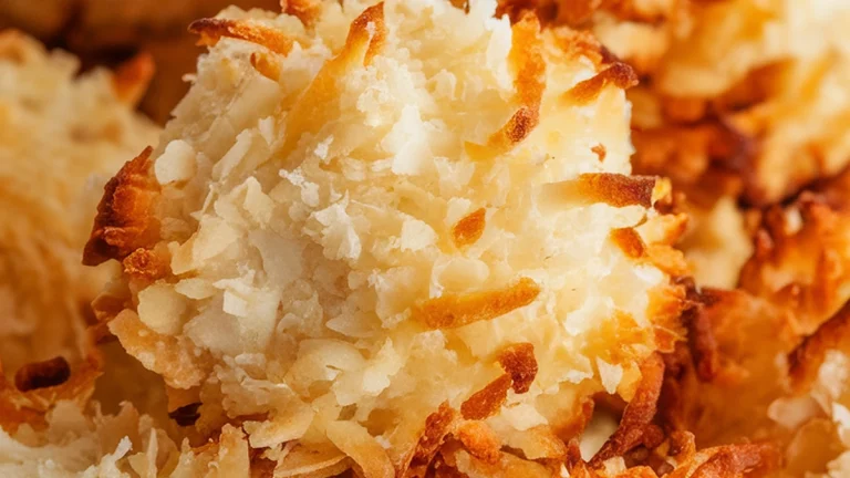 Coconut Egg White Biscuits - Featured