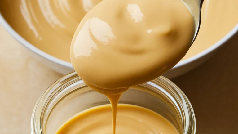 Cornstarch Pudding with Butter and Sugar - Featured