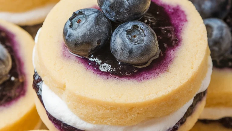 Easy Blueberry Cheesecake Cookies Recipe - Featured