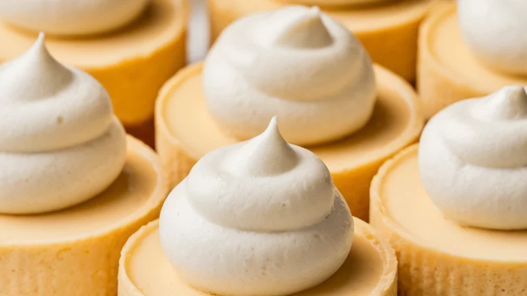 Easy No Bake Mini Cheesecakes - Featured