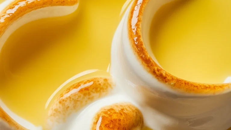 Egg Custard with Vanilla - Featured