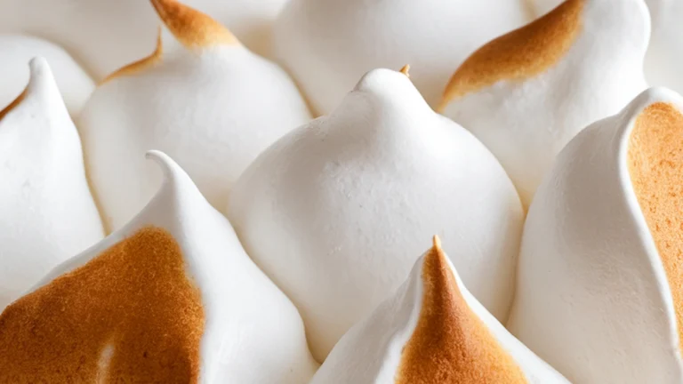 Egg White Meringue with Cream of Tartar - Featured