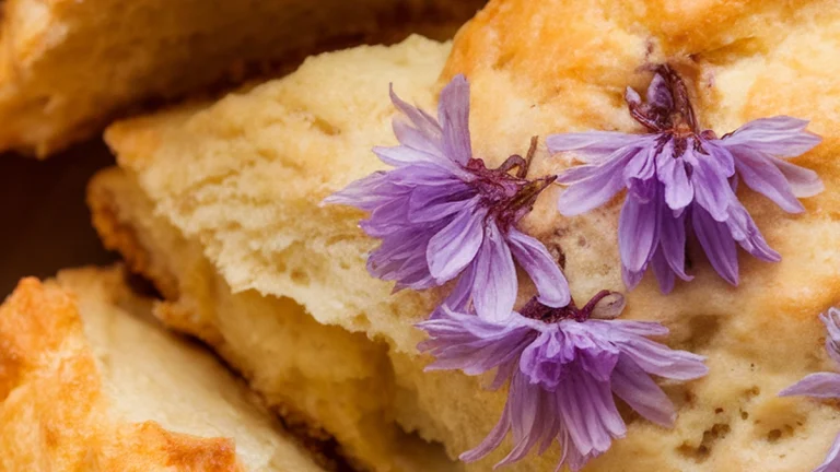 Fireweed Blossom Sour Cream Scones - Featured