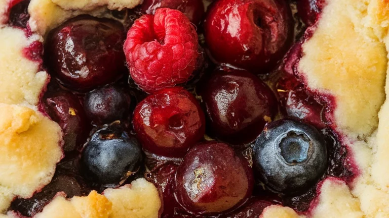 Fresh Fruit Cobbler - Featured