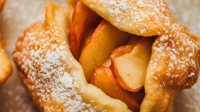 Fried Apple Pies with Cinnamon Nutmeg Filling - Featured