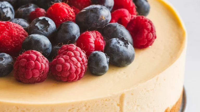 Healthy Breakfast Cheesecake - Featured