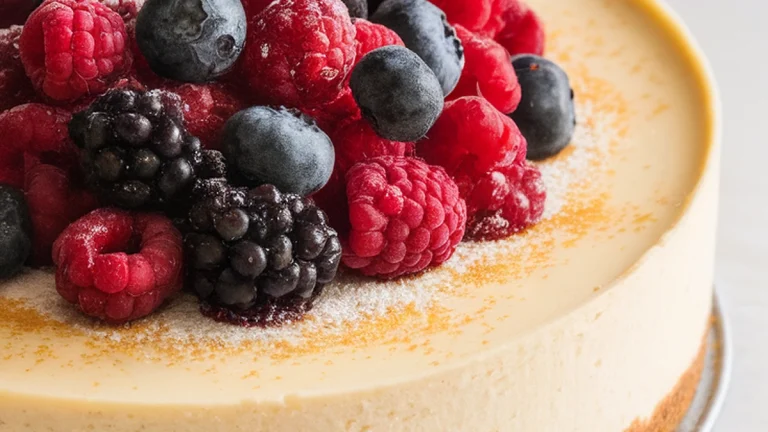 Healthy Breakfast Cheesecake - Featured