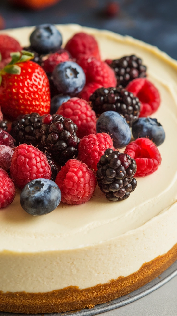 Healthy Breakfast Cheesecake