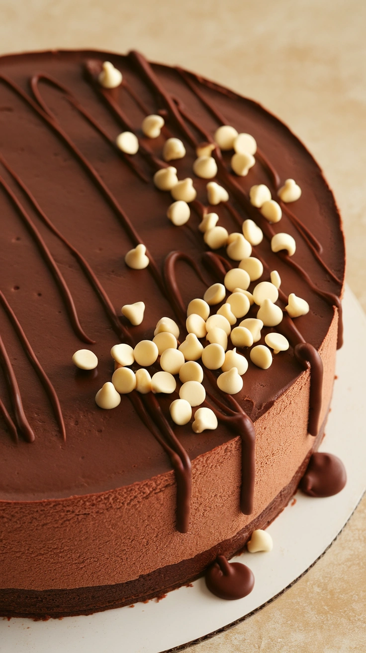 Creamy Instant Pot Chocolate Cheesecake