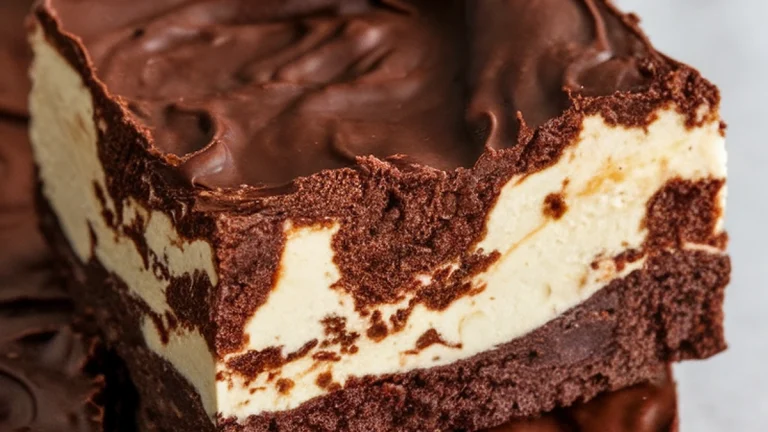 Keto Cheesecake Brownies - Featured