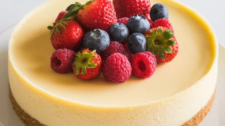 Keto Lemon Cheesecake - Featured