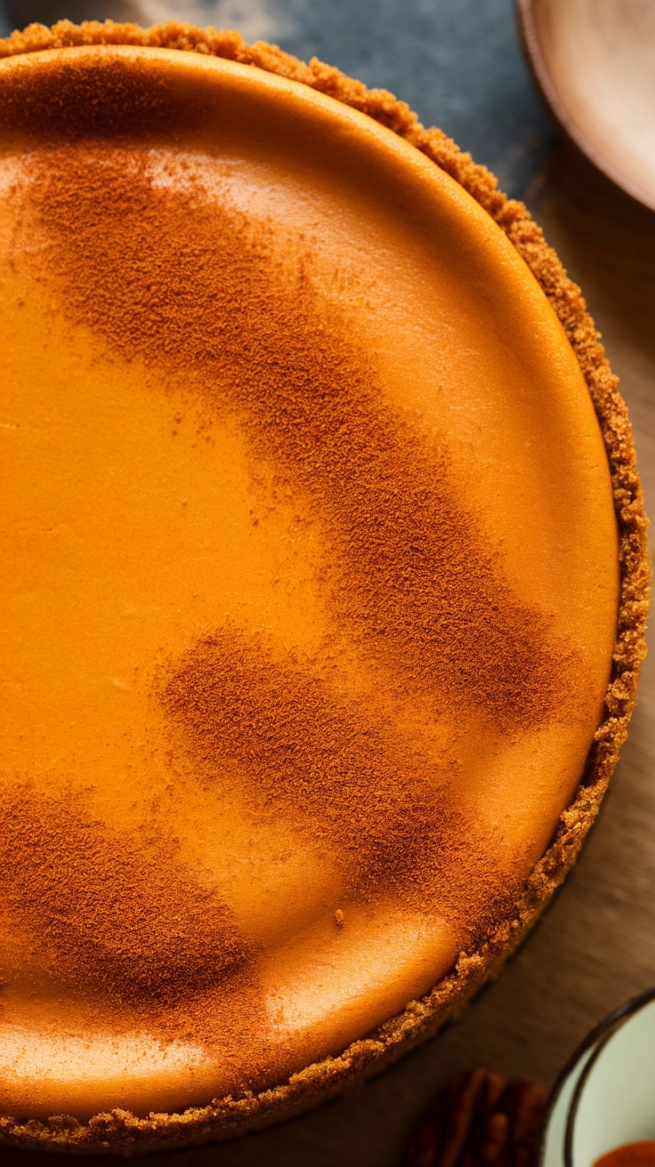 Classic Keto Pumpkin Cheesecake