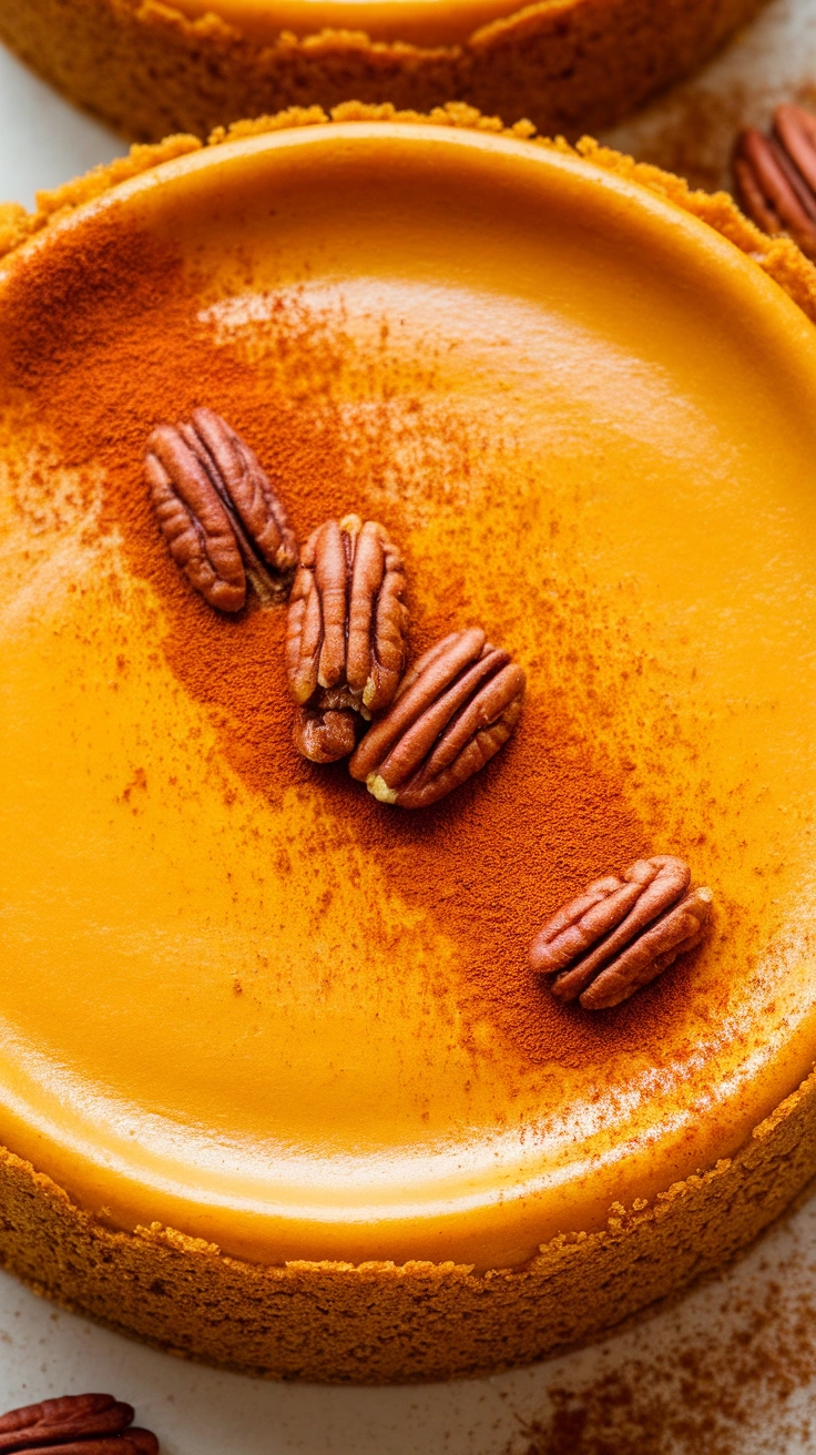 Creamy Keto Pumpkin Cheesecake