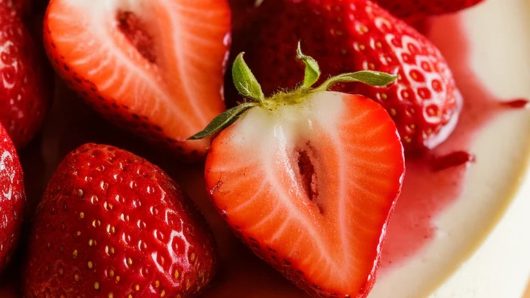 Keto Strawberry Cheesecake - Featured