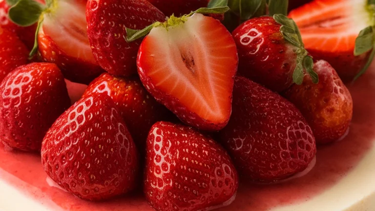 Keto Strawberry Cheesecake - Featured