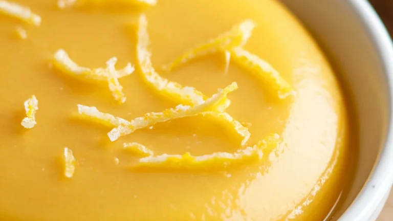 Lemon Curd with Butter and Eggs - Featured