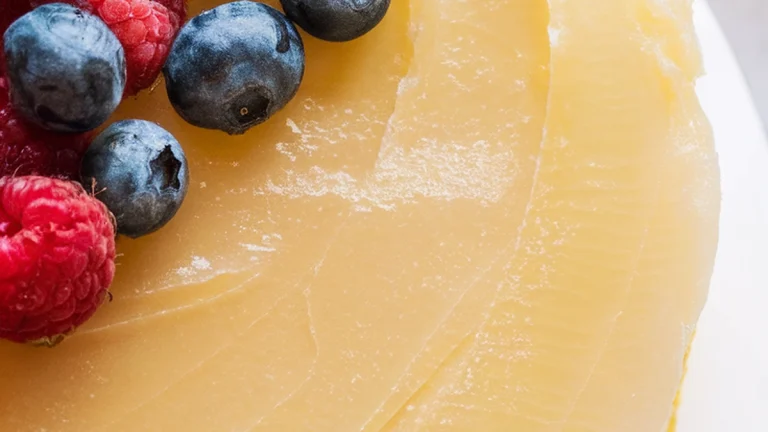 Lemon Egg Yolk Icing - Featured