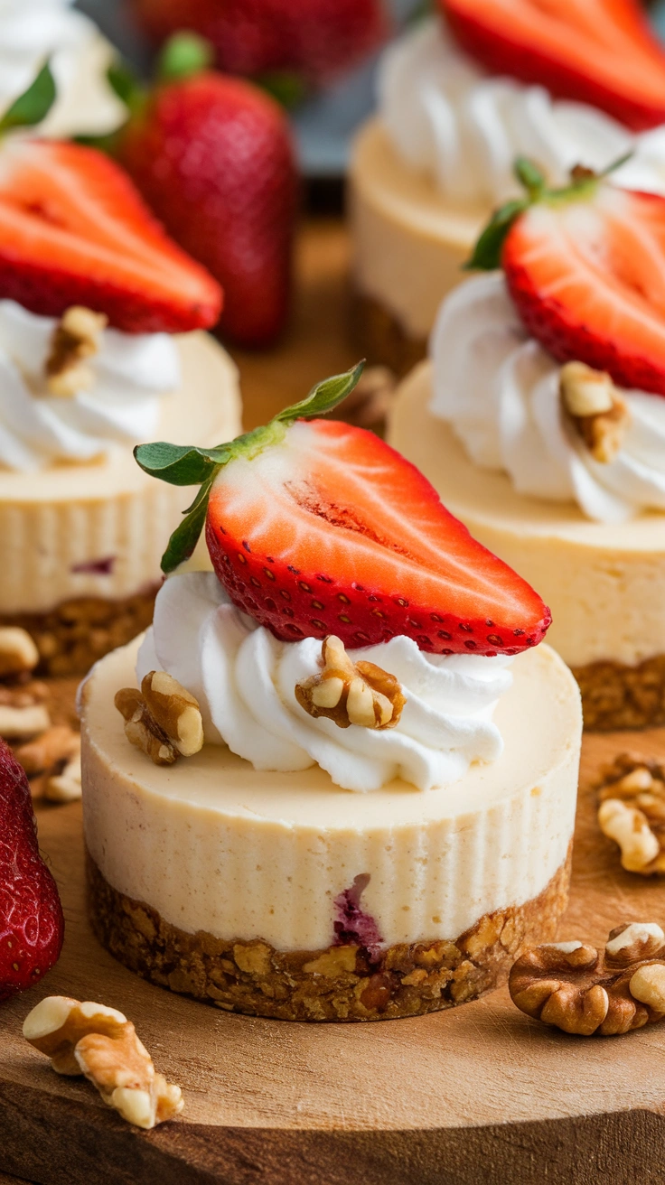 Keto-Friendly Low Carb Mini Cheesecakes