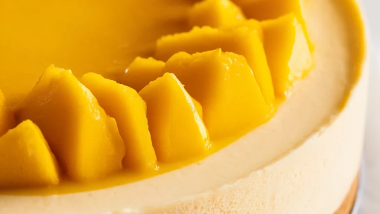 Mango Cheesecake - Featured
