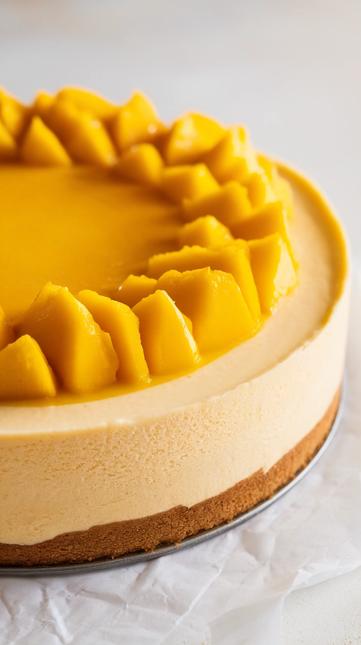 Mango Cheesecake