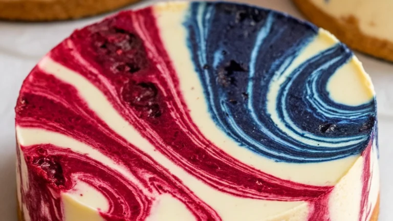 Mini Berry Swirl Cheesecakes - Featured