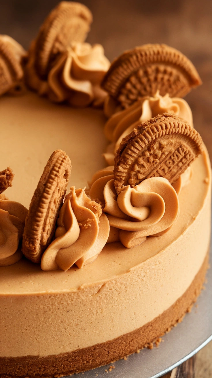 Mini Lotus Biscoff Cheesecakes