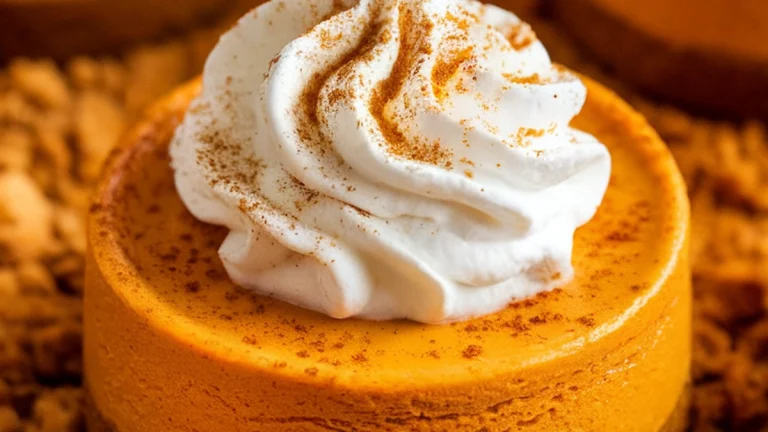 Mini Pumpkin Cheesecakes - Featured