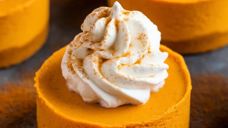 Mini Pumpkin Cheesecakes - Featured