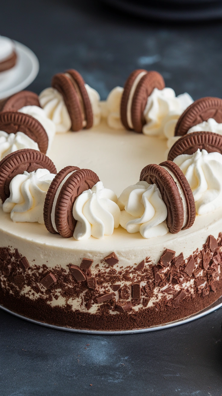 Bakery-Style New York Oreo Cheesecake