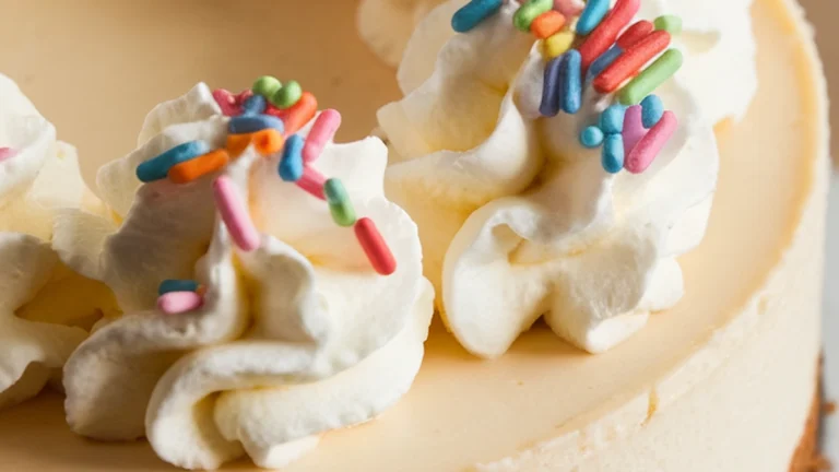 No Bake Birthday Cheesecake - Featured