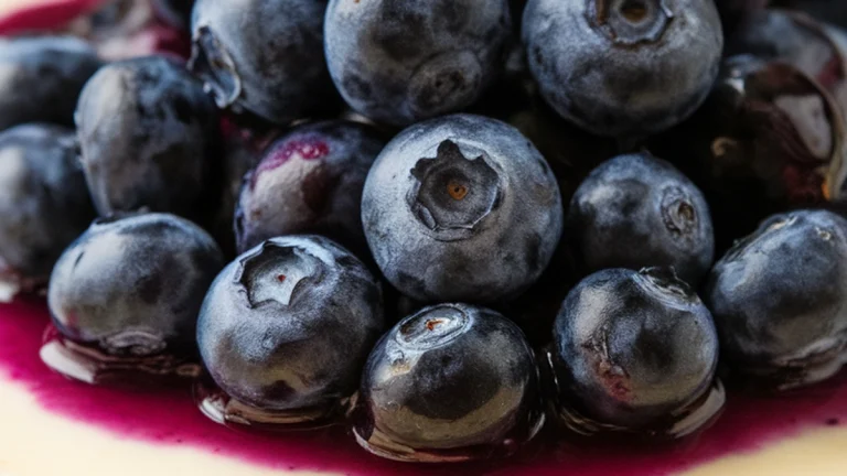 No-Bake Blueberry Cheesecake (Gluten-Free, Vegan) - Featured