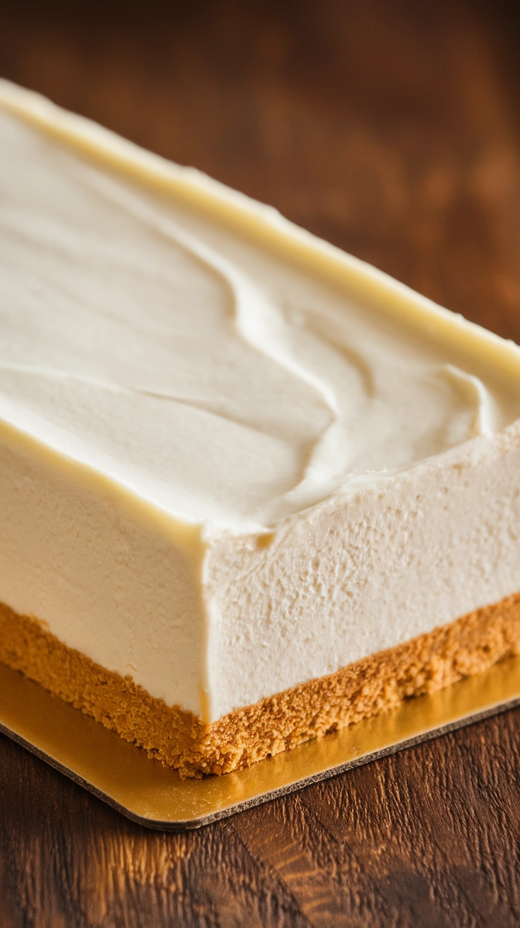 No Bake Cheesecake Bars