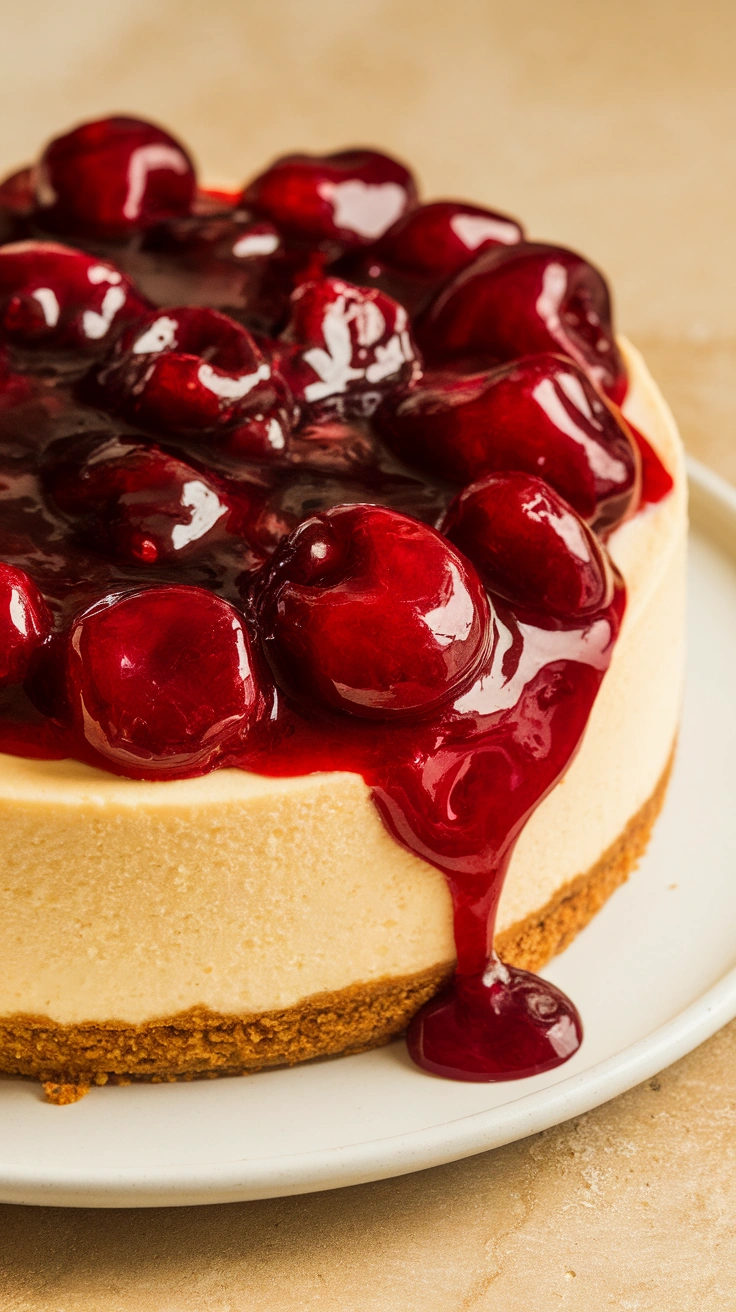 No Bake Cheesecake in a Jar