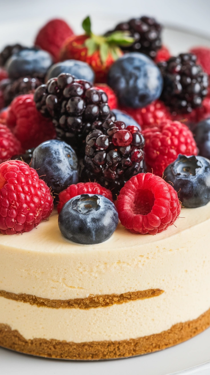 No-Bake Vanilla Cheesecake Mousse Cups